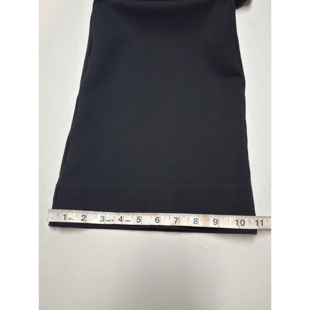 Spanx The Perfect Sleeveless Jumpsuit Black Flared Leg Women's Size M Regular - Picture 12 of 15
